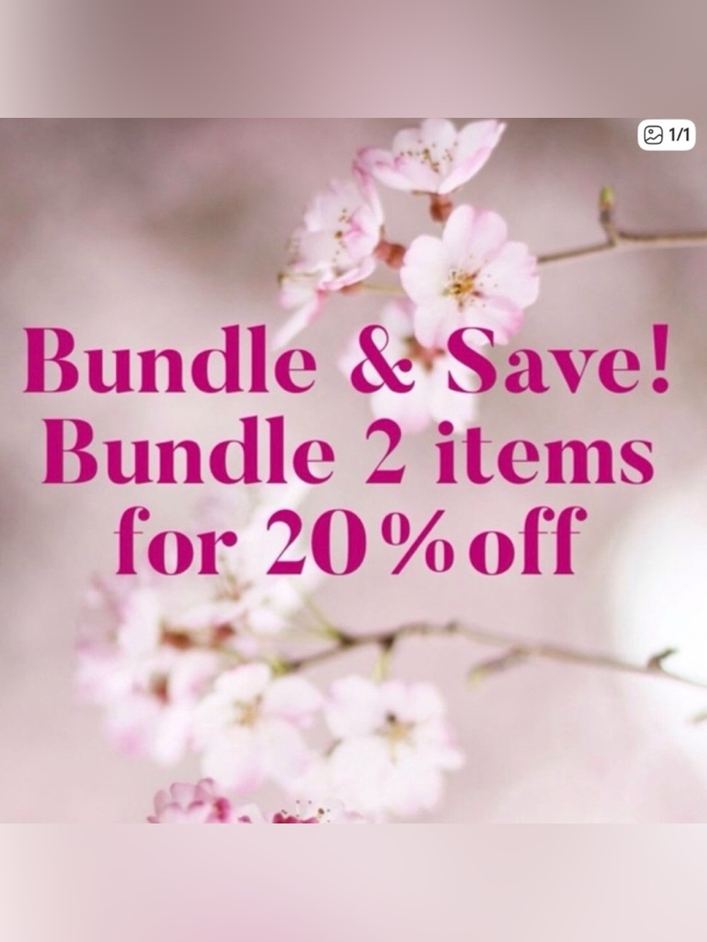 Bundle two or more and save!